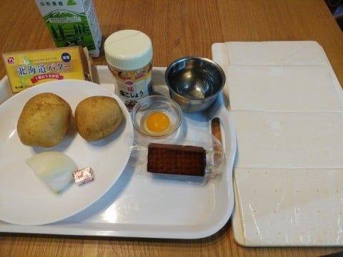 ポテトパイの材料