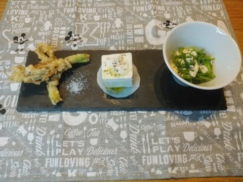 芹おひたし（湯葉和え）