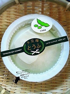 えだまめ寄せ豆腐
