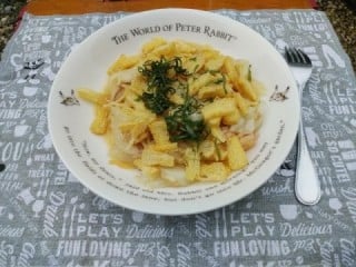 和風きつねパスタ