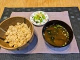 ご飯と香の物
