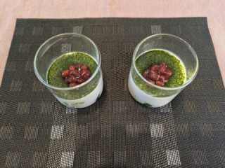 豆腐の「抹茶テイラミス」